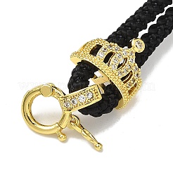 Accessoires pour colliers en cordon de nylon&nbsp;KK-Q019-10G-02