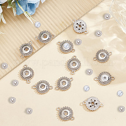 Ciondoli per connettori in lega e ottone&nbsp;FIND-WH0110-342