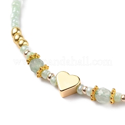 Nylon regolabile bracciali intrecciati cavo di perline&nbsp;BJEW-JB05688-02