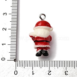 Pendentifs de noël en résine opaque&nbsp;RESI-H039-01P-02