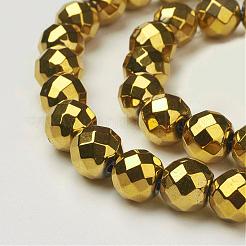 Non magnetici perle ematite sintetico fili&nbsp;G-G092-10mm-1