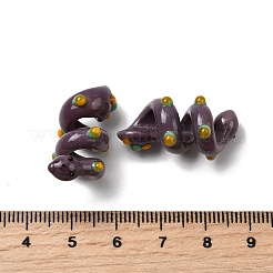 Perles en émail faites à la main&nbsp;LAMP-K039-35B