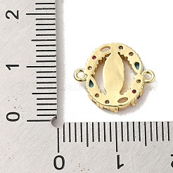 Charms in ottone con pavé di zirconi colorati&nbsp;X-KK-M278-02B-G