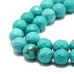 Fili di perline howlite naturale&nbsp;TURQ-C003-8mm-2