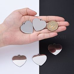 Pendentifs en acier inoxydable 304 résistant au ternissement&nbsp;STAS-I140-10B-S