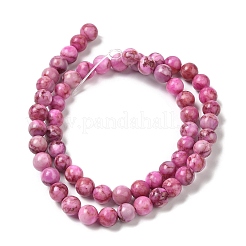 Naturales teñidos abalorios de jade blanco hebras&nbsp;G-M402-C02-01