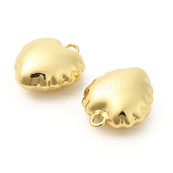 Pendentifs en laiton de coeur&nbsp;KK-L237-002G