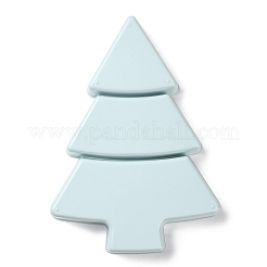 Caja de bandeja seca para aperitivos de plástico con forma de árbol de Navidad&nbsp;DJEW-Q003-01B