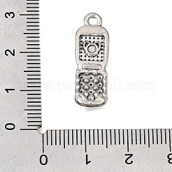 Tibetischer stil Aluminium Anhänger & Charms&nbsp;AL-CBA991B-05AS