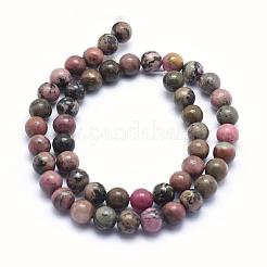 Perline Rhodonite naturale fili&nbsp;G-G717-3mm