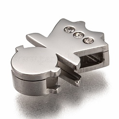 Charms scorrevoli in acciaio inossidabile 304&nbsp;STAS-P270-29P