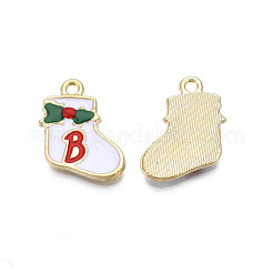 Crémaillère placage pendentifs en émail d'alliage&nbsp;ENAM-N055-126