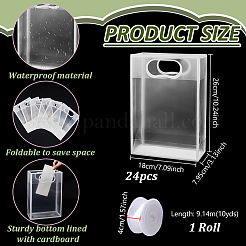 24 sac cadeau en plastique PP&nbsp;ABAG-GA0001-39