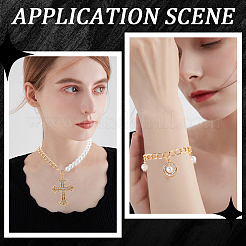 Kit fai da te per realizzare braccialetti e collane con catene in alluminio&nbsp;DIY-SP0001-13A-G