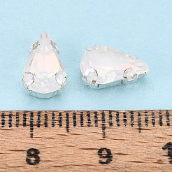 Coudre des perles montées en strass&nbsp;KK-T071-06C