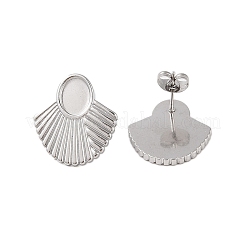 Pendientes de acero inoxidable 304 que no se deslustran&nbsp;STAS-S125-08P
