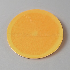 Cabochons di opaco resina&nbsp;RESI-WH0001-06C