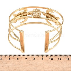 Statement-Armreifen aus Edelstahl 304&nbsp;BJEW-Z161-03G