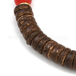Braccialetti elastici con perline rotonde di pietre preziose miste naturali per uomo e donna&nbsp;BJEW-JB12394