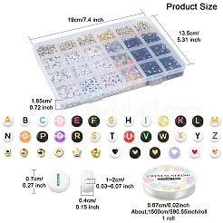 Kit de fabrication de colliers en perles&nbsp;DIY-YW0008-43