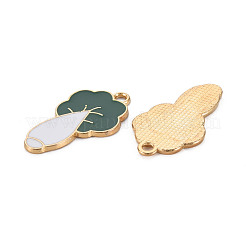 Pendente smaltati in lega&nbsp;ENAM-T016-16-RS
