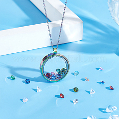 DIY Medaillon-Anhänger-Halsketten Schmuck-Kits&nbsp;DIY-PH0029-93