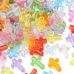 250 Stück transparente Acrylperlen&nbsp;TACR-CJ0001-54