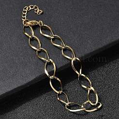 Gliederkettenarmbänder aus 304 Edelstahl für Damen&nbsp;BJEW-A051-02G