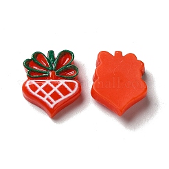Weihnachtliche Cabochons aus undurchsichtigem Harz&nbsp;LS-RESI-K019-32