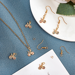 Kits de fabrication de boucles d'oreilles bricolage&nbsp;DIY-AR0001-58