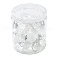 Transparente Glas Cabochons&nbsp;GGLA-CD0001-05