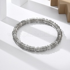 Bracelets extensibles en acier inoxydable 304 pour femmes&nbsp;LS-BJEW-P315-02B-P