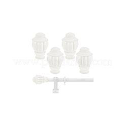 Remates de barra de cortina redondos de plástico&nbsp;AJEW-WH0534-66A