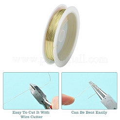 Fil de bijoux en cuivre&nbsp;CWIR-CW0.4mm-28