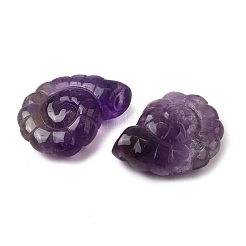 Pendentifs en améthyste naturelle&nbsp;G-NH0065-01D