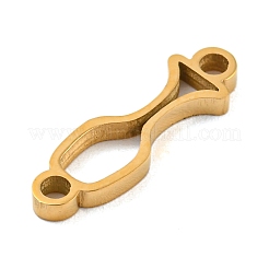 Ionenplattierung (IP) 304 Edelstahl Hohlverbinder Charms&nbsp;STAS-K270-34G