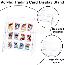 3-stöckige Acryl-Display-Riser-Ständer&nbsp;ODIS-WH0086-076A
