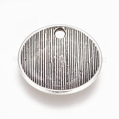 Tibetischer stil Aluminium Anhänger & Charms&nbsp;TIBEP-X0019-14