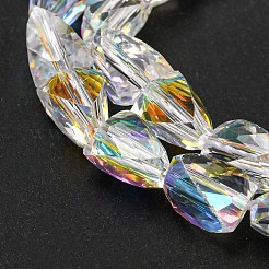 Perle di cristallo austriache imitazione di vetro&nbsp;GLAA-O019-04-1