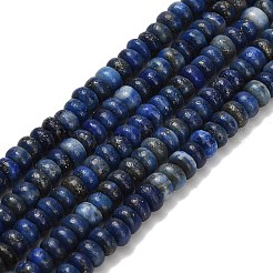 Natürlicher Lapislazuli Perlenstränge&nbsp;G-L635-A33-4x2mm-01