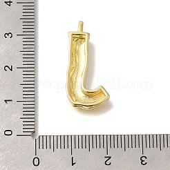 Pendentifs de placage en laiton&nbsp;KK-I721-02G-J