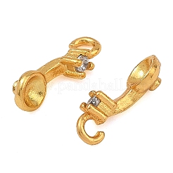 Messing Micro pave Zirkonia Anhänger Cabochons Einstellungen&nbsp;KK-F941-17G