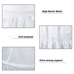 Sottogonna a cerchio in cotone&nbsp;AJEW-WH0007-45