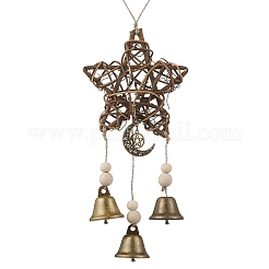 Pendentif cloche de fer décoration&nbsp;HJEW-TA00374
