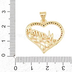 Ottone micro spianare pendenti zirconi&nbsp;KK-D232-14G