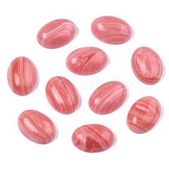 Synthetische Rhodochrosit-Cabochons&nbsp;G-R415-14x10-15