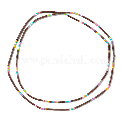 Mehrlagige Armbänder aus GlasperlenZylinderförmign für Damen&nbsp;NC2566