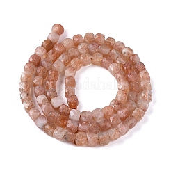 Natürliche sunstone Perlen Stränge&nbsp;G-L537-016B
