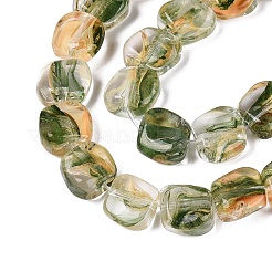 Chapelets de perles vernissées manuelles&nbsp;LA-N046-01G