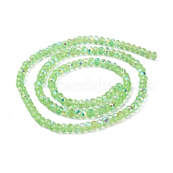 Trasparenti perle di vetro placca fili&nbsp;EGLA-F156-AB05